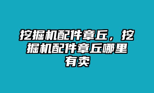 挖掘機(jī)配件章丘，挖掘機(jī)配件章丘哪里有賣(mài)