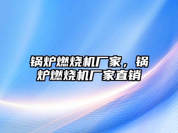 鍋爐燃燒機(jī)廠家，鍋爐燃燒機(jī)廠家直銷