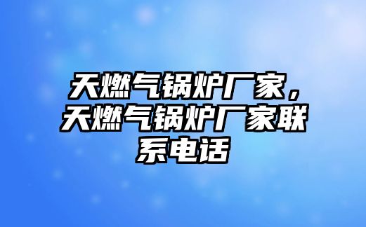 天燃氣鍋爐廠家，天燃氣鍋爐廠家聯系電話