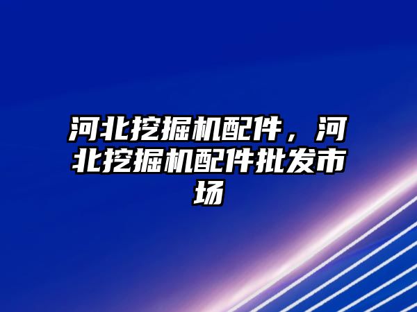 河北挖掘機配件，河北挖掘機配件批發市場