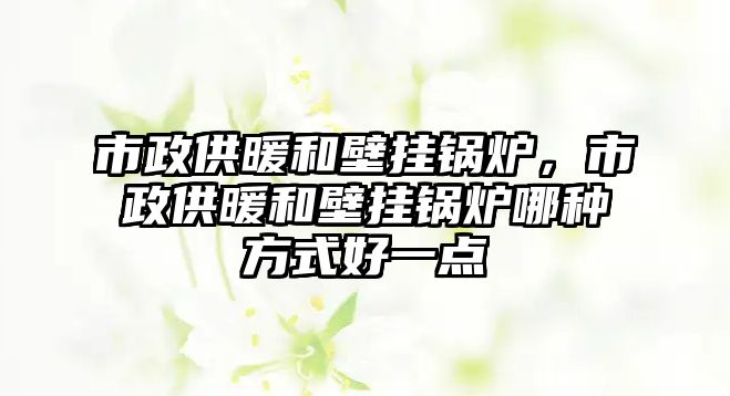 市政供暖和壁掛鍋爐，市政供暖和壁掛鍋爐哪種方式好一點