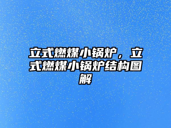 立式燃煤小鍋爐，立式燃煤小鍋爐結構圖解