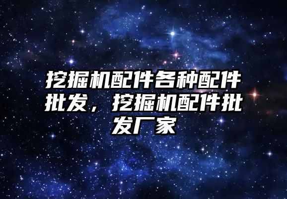 挖掘機配件各種配件批發，挖掘機配件批發廠家