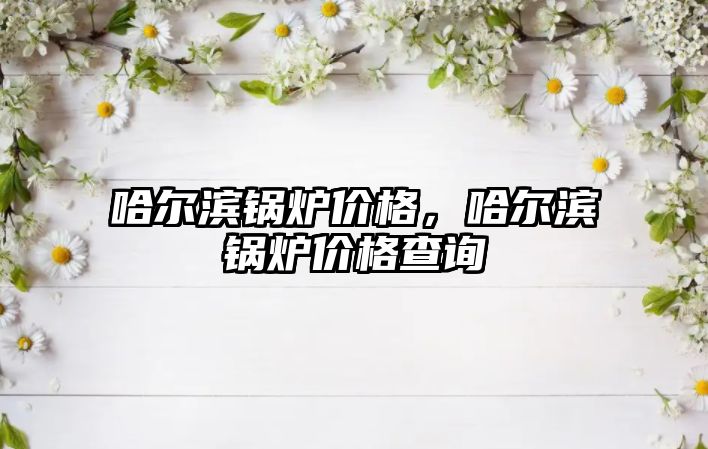 哈爾濱鍋爐價格，哈爾濱鍋爐價格查詢