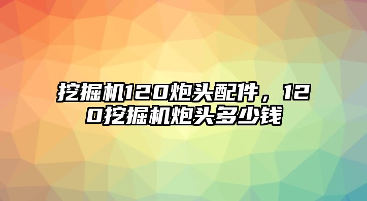 挖掘機(jī)120炮頭配件，120挖掘機(jī)炮頭多少錢(qián)