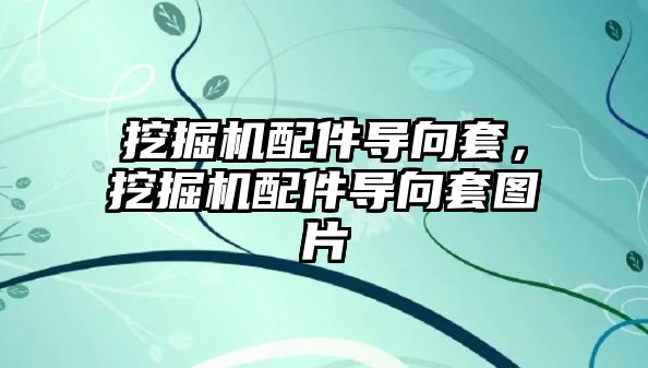 挖掘機配件導向套，挖掘機配件導向套圖片