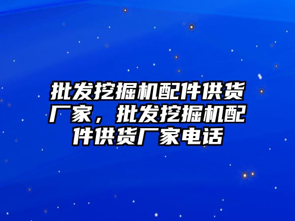 批發挖掘機配件供貨廠家，批發挖掘機配件供貨廠家電話