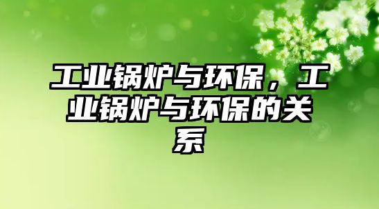 工業鍋爐與環保，工業鍋爐與環保的關系