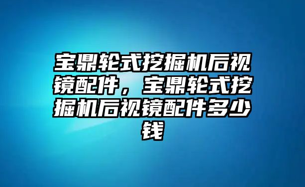 寶鼎輪式挖掘機后視鏡配件，寶鼎輪式挖掘機后視鏡配件多少錢