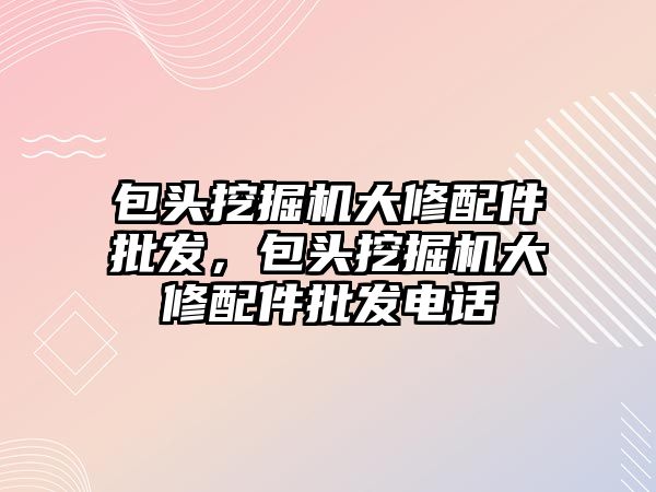 包頭挖掘機大修配件批發(fā)，包頭挖掘機大修配件批發(fā)電話