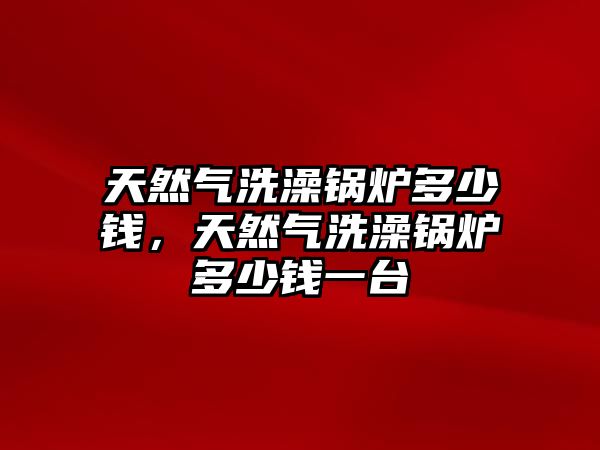 天然氣洗澡鍋爐多少錢，天然氣洗澡鍋爐多少錢一臺