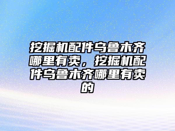 挖掘機配件烏魯木齊哪里有賣，挖掘機配件烏魯木齊哪里有賣的