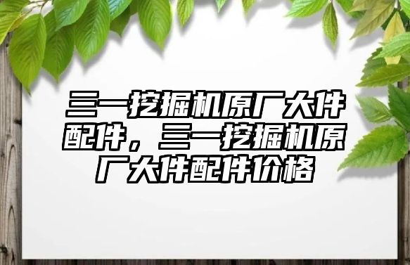 三一挖掘機原廠大件配件，三一挖掘機原廠大件配件價格