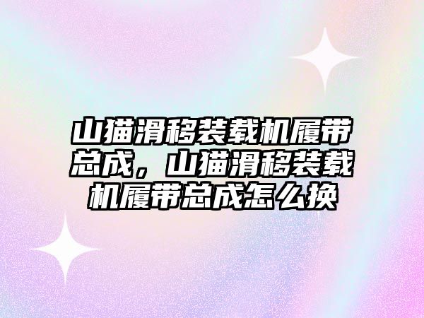 山貓滑移裝載機(jī)履帶總成，山貓滑移裝載機(jī)履帶總成怎么換