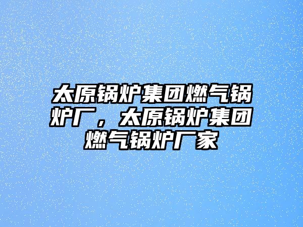 太原鍋爐集團燃氣鍋爐廠，太原鍋爐集團燃氣鍋爐廠家