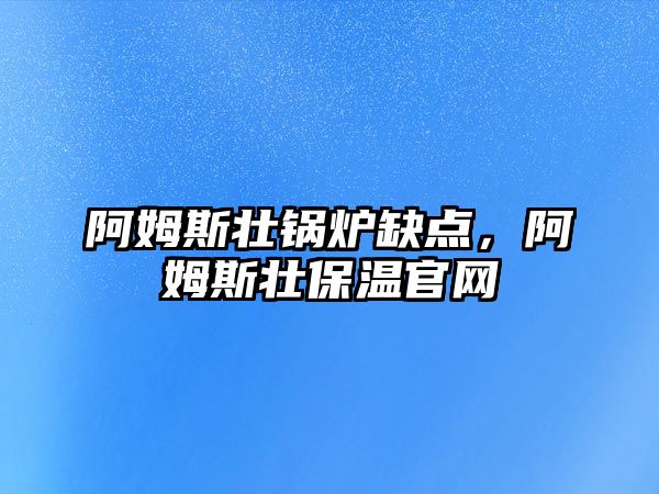 阿姆斯壯鍋爐缺點，阿姆斯壯保溫官網