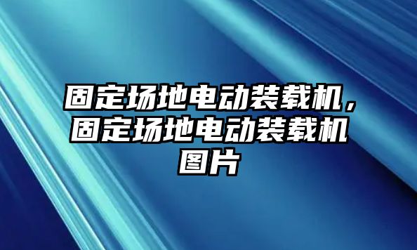 固定場(chǎng)地電動(dòng)裝載機(jī)，固定場(chǎng)地電動(dòng)裝載機(jī)圖片