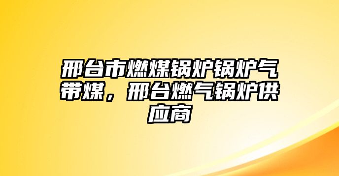 邢臺市燃煤鍋爐鍋爐氣帶煤，邢臺燃氣鍋爐供應商