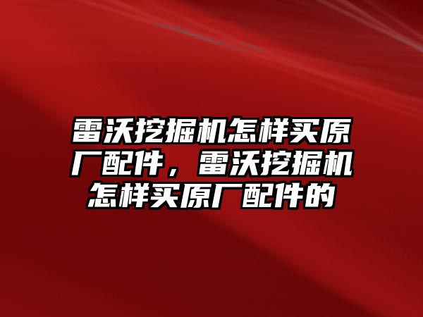 雷沃挖掘機怎樣買原廠配件，雷沃挖掘機怎樣買原廠配件的