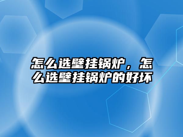 怎么選壁掛鍋爐，怎么選壁掛鍋爐的好壞