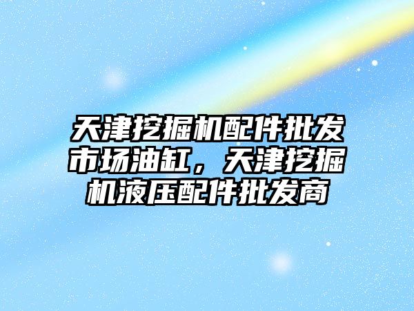 天津挖掘機配件批發市場油缸，天津挖掘機液壓配件批發商