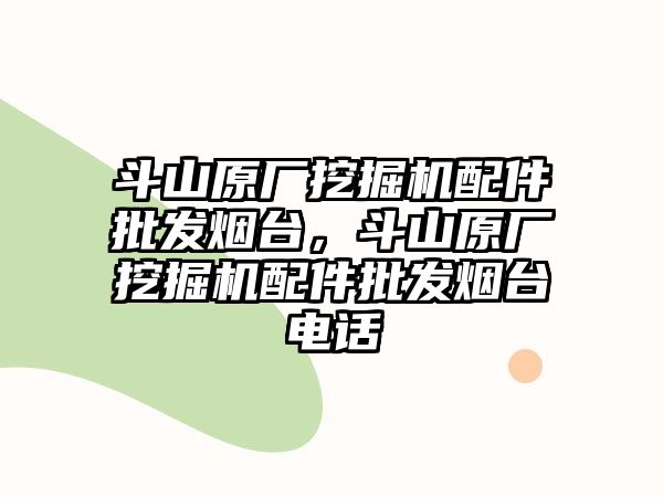 斗山原廠挖掘機配件批發煙臺，斗山原廠挖掘機配件批發煙臺電話