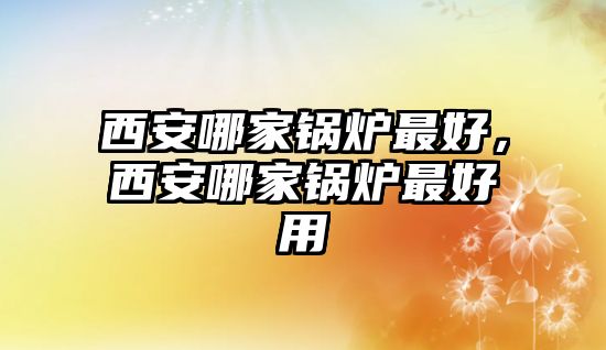 西安哪家鍋爐最好，西安哪家鍋爐最好用