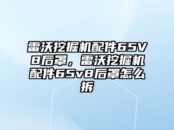 雷沃挖掘機(jī)配件65V8后罩，雷沃挖掘機(jī)配件65v8后罩怎么拆