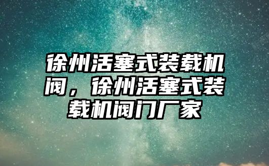 徐州活塞式裝載機閥，徐州活塞式裝載機閥門廠家