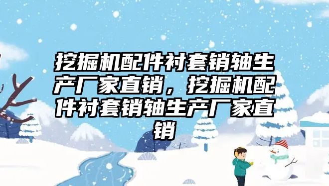 挖掘機配件襯套銷軸生產廠家直銷，挖掘機配件襯套銷軸生產廠家直銷