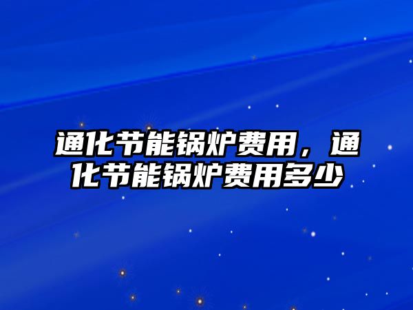 通化節能鍋爐費用，通化節能鍋爐費用多少